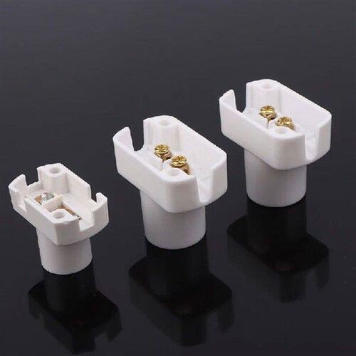 1Pc White Mini Screw Lamp Base E12 E14 E17 Supporto Lamp