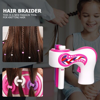 Electric Automatic Hair Braider Portable Braiding Hair Machi