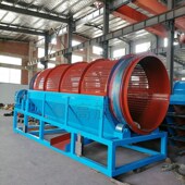 广东猪笼筛干湿两用石料场滚筒筛搅拌站商砼水泥混凝土沙石筛沙机