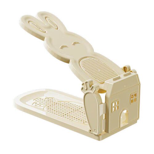 Double-layer simple home all-in-one shoe rack, thickened and