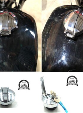 适用于轻骑大韩GV300s经典款油箱盖 复古油箱盖改装咖啡加油盖