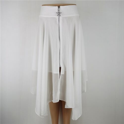 Setwear Gothic Skirts Women Summer High Waist Irregular