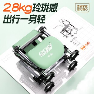 本诺钓椅全202新款野钓专用M10钓鱼椅子折叠全地形新式骑士椅