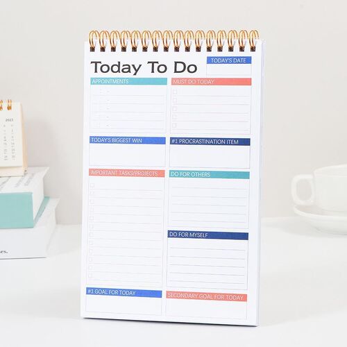 2023 A5 Agenda Planner Notebook Diary Weekly Planner Goal