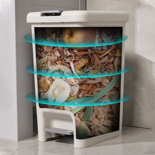 Trash Bin 2025 for Home Kitchen Bathroom Toilet Living Room