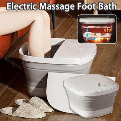Fully Automatic Massage Heating Foot Bath Folding Heat Const