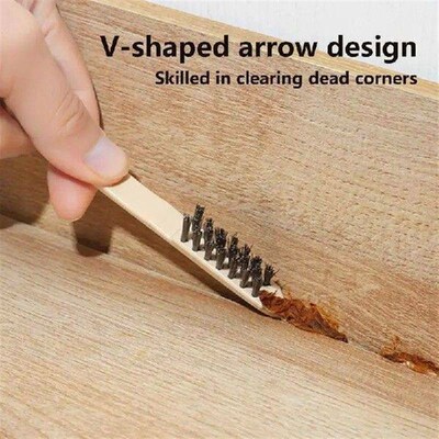 Pot Brush Deep Cleaning 2-in-1 Pot Scrubber Dish Brush With