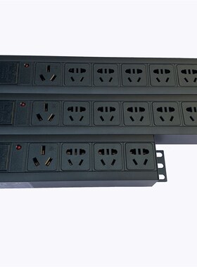 电管佳大功率PDU32300W10000W000工业排插座1无线接线板