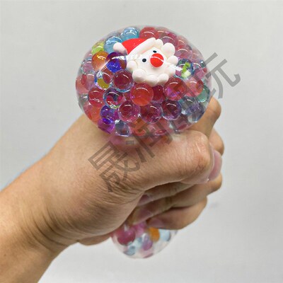 Squishy Fidget Toys squeeze christmas Stress ball Water Bead