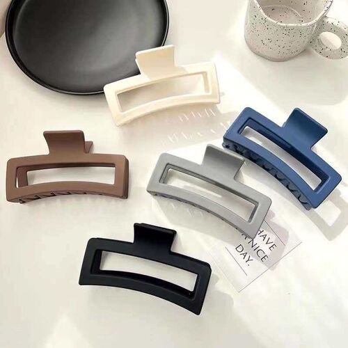 Square Hair Clip Womens Large Grab Clip Back Head Hair Clip