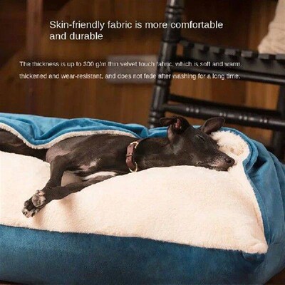 Warm Winter Dogs Pet Bed Kennel Removable Washable
