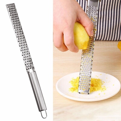 New Stainless Lemon Cheese Vegetable Zester Grater Peeler Sl