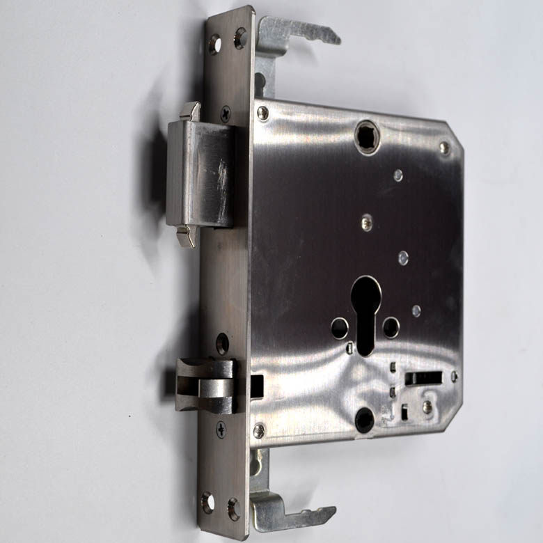 正美嘉替换王力防盗门指纹锁锁体活快210X33国标智能锁锁体