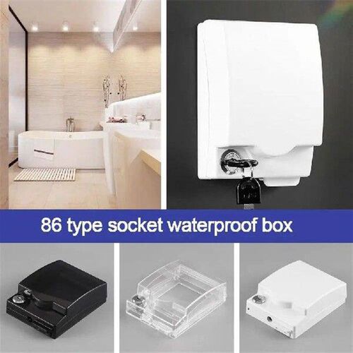 Self-Adhesive Switch Protective Cover 86 Type Plastic