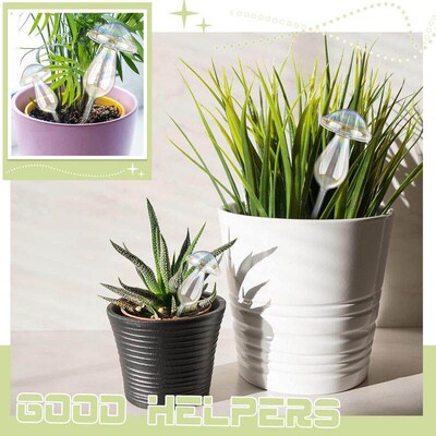 Automatic Plant Watering Bulbs Self Watering Globes Glass Mu