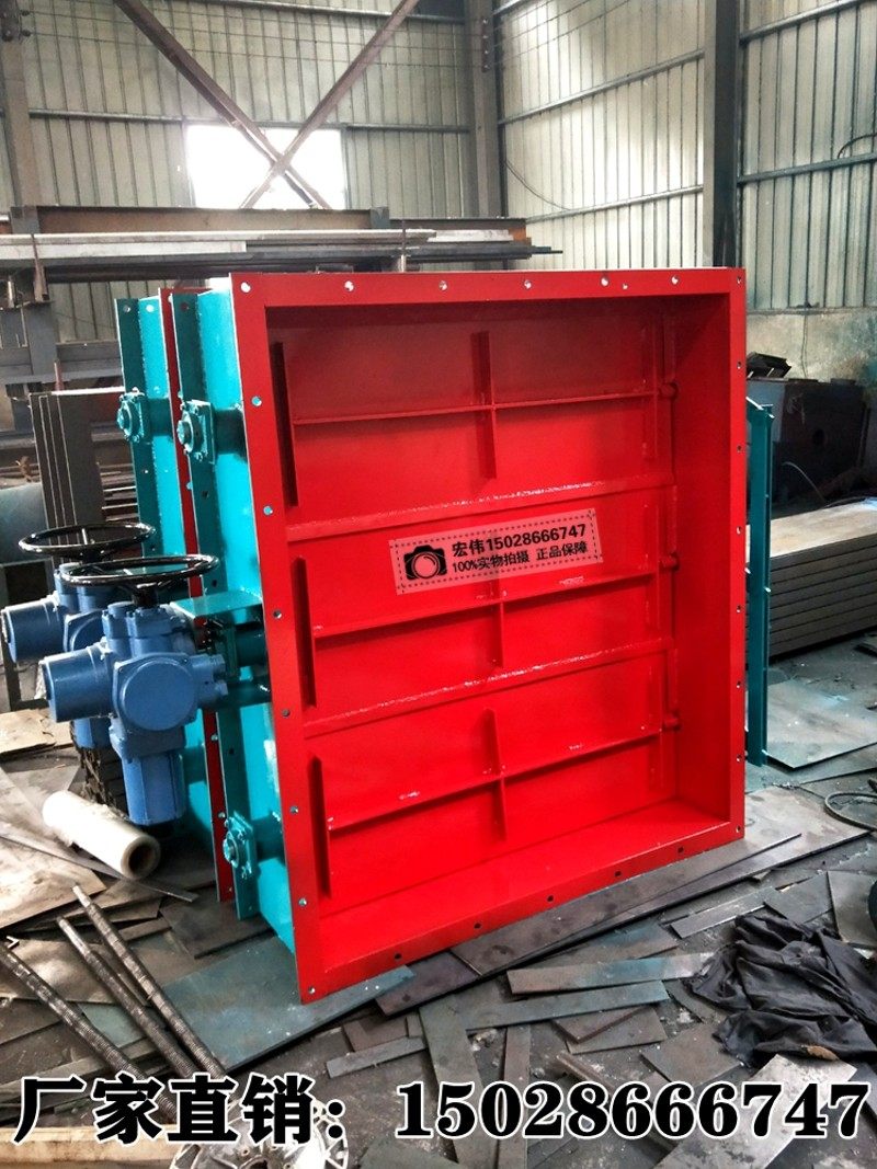 管道通风蝶阀翻板阀手动对夹涡轮式电气动执行器调节型百叶耐高温