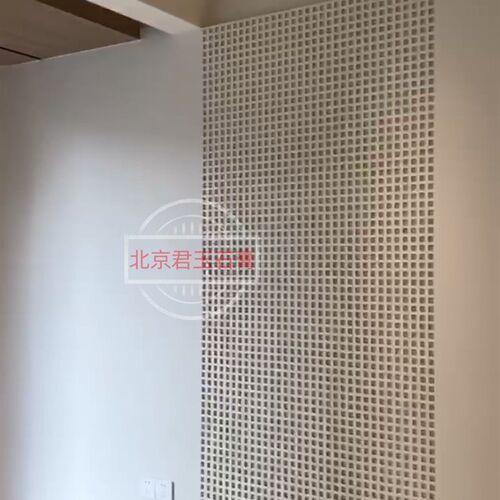 石膏方格板格子肌理板十字格沙发背景墙装饰板石膏装饰线条