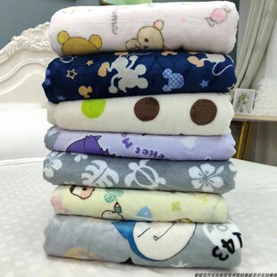 日单余D双面法兰绒单人被套单件加厚150 210学生被罩秋冬保暖学生