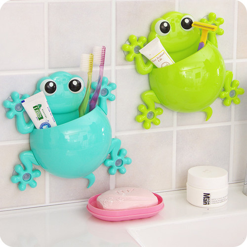 Cartoon Animals Toothbrush Holder Bathroom Accessories Set W