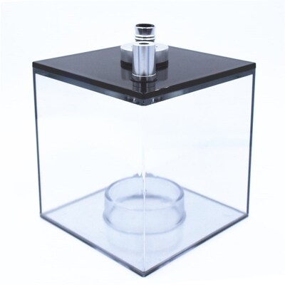 Square Acrylic Shisha Hookah Set With Led Light Shisha Hose