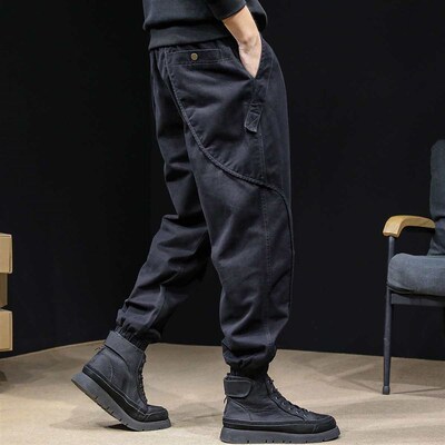 Tooling Pants Mens Faionable Bran Foot-toe Spring an Autumn