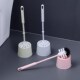 and Holder Deep Bowl Cleaning Tool Brush Compact Toilet Set