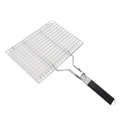 Barbecue net food clip grilled fish clip BBQ grill net tool