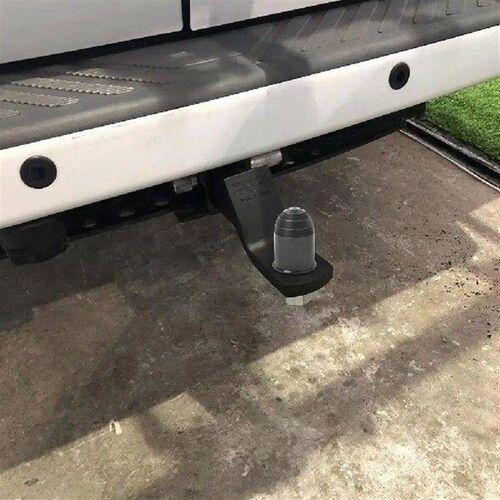 Auto Vehicle Tow Bar Ball Cap Cover Plastic Ellipse Prevent