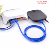 LAN CAT5e Network Blue for Internet Cable Computer Ethernet