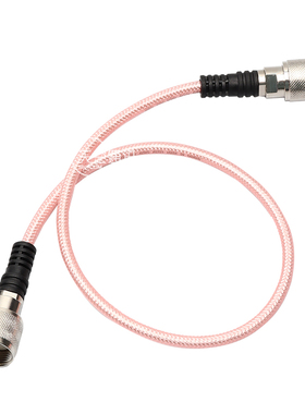 M公转M公头测试接驳跳线 基地台驻波表连接线 RG23 -3 0.5m