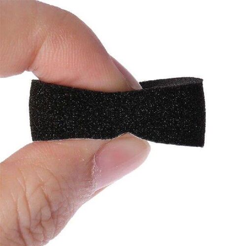 1 Pair Black Replacement Sponge Headband Head Band Foam