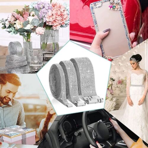 Self Adhesive Crystal Rhinestone er Diamond Ribbon DIY er Rh