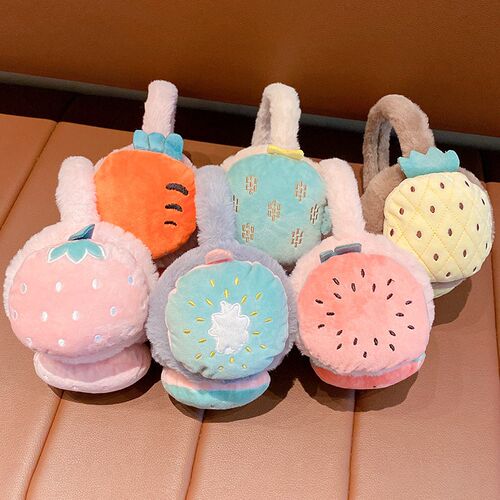 Autumn warm earmuffs Sweet cartoon earmuffs for boys and gir