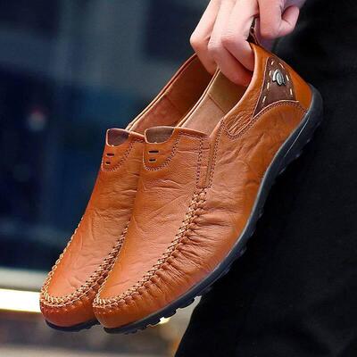 Leather Shoes Men Fashion Leather Genuine High Quality Luxur