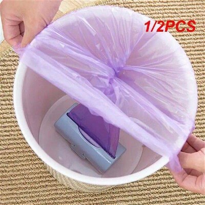 1/2PCS Plastic Bag Container Wall-mounted Kitchen Garbage