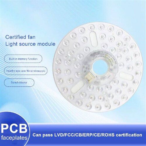 3.9/4.9/6.2 Inch 15/18/24W Ceiling Fan Light Retrofit Kit