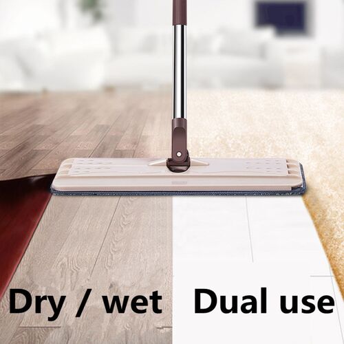 Flat Extrusion Mop and Bucket Handsfree Floor Clean Mop 拖把