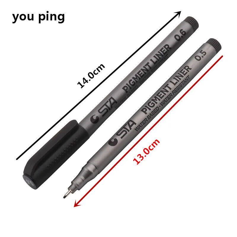 Waterproof Art Markers Brush Pen Sketch Drawing comics Pigme图片