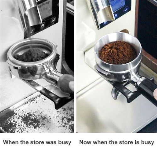 Espresso Dosing Funnel Magnetic Espresso Coffee Dosing Ring