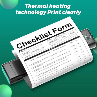 A4 Thermal Printer Paper Letter Paper Quick-dry Continuous P