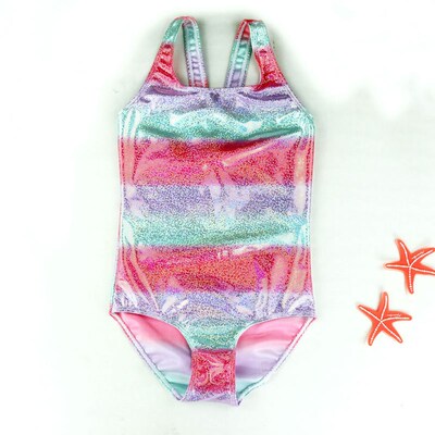 New Girl Bikini Children Swimsuit Teenage Girl One Pieces Sw