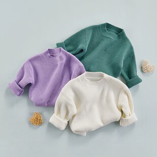 ma&baby 0-6Y Toddler Kid Baby Boy Girl Sweaters Warm Thick K