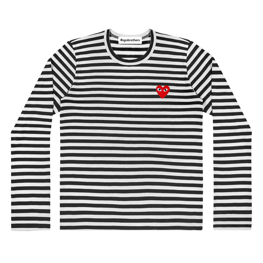 thumbnail for stripe long sleeve T-shirt stripe long sleeve