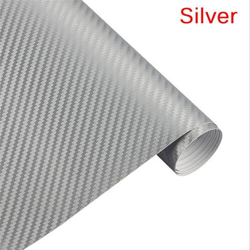 1pc 3D Carbon Fiber Matte Vinyl Film Car Sheet Wrap Roll St