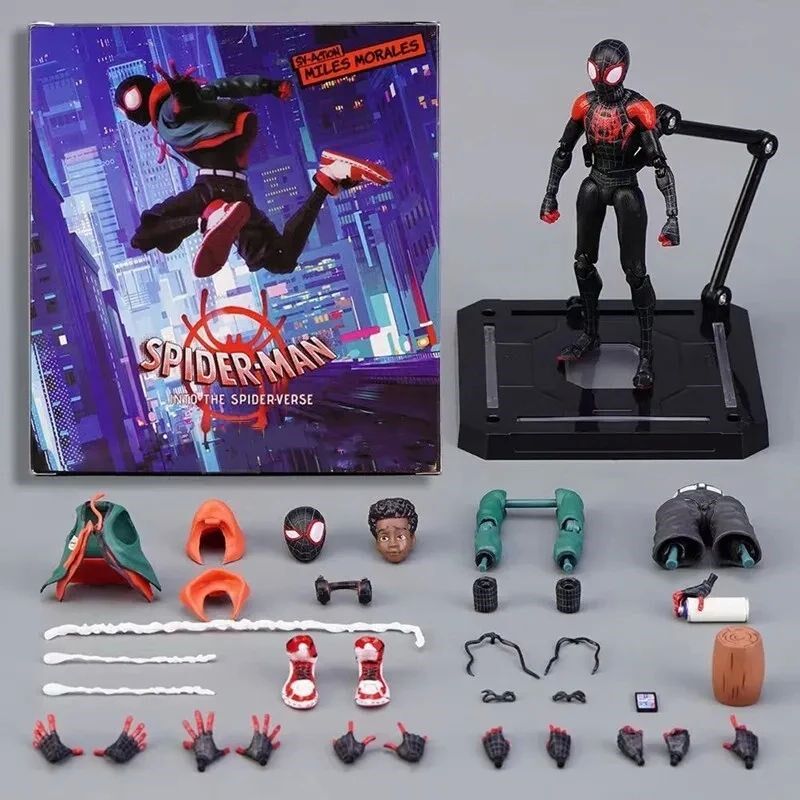 Sv Action Miles Morales Action Figure Collection Sentinel Sp