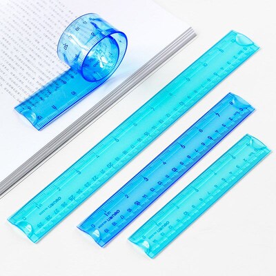 New Soft Ruler 15cm/20cm/30cm ruler primary school students