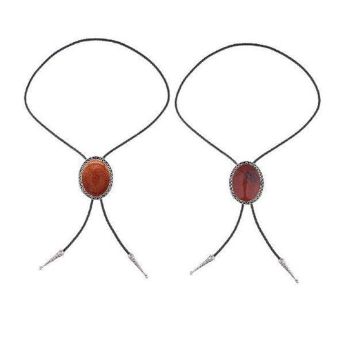 Cowboy Bolo Tie Chain Vintage Style Fashion for Birthday