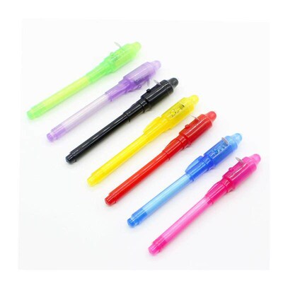 cool !! magic invisible ink pen spy pen security mark