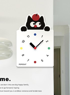 面转角挂钟202新款客厅墙面拐角创意装饰时钟挂墙阳角钟表静音