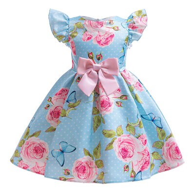 Girls Party Wedding Dress Princess Dresses Baby Kids Clothes